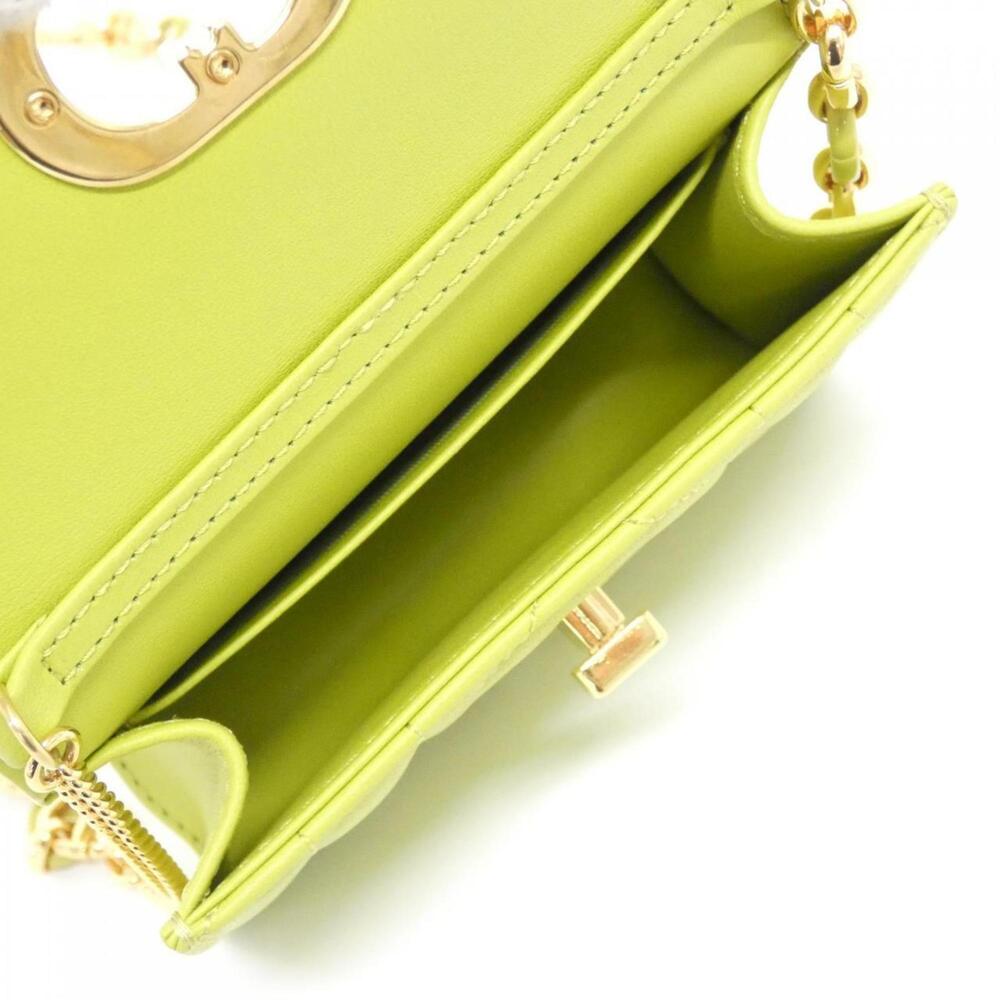 CHRISTIAN DIOR Yellow Shoulder Bag - Picture 7 of 10